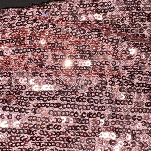 Victoria's Secret Pink Sequin Dress Mini Size Large Lined Y2K - Picture 8 of 9